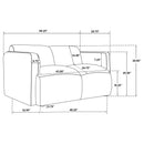 Dorset Loveseat - Michael's Discount Furniture