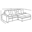 Blaine Sectional Sofa - Michael's Discount Furniture