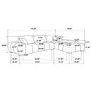 Octavia Sectional Sofa - Michael's Discount Furniture