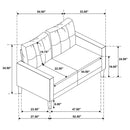 Bowen II Loveseat - Michael's Discount Furniture