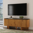 Eclipse Entertainment Base - Dark - Michael's Discount Furniture