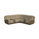 Hornet 3PC Sectional Set with Console and 2 Recliners
