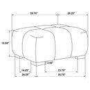 Octavia Ottoman - Michael's Discount Furniture