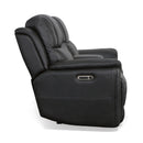 Crew Latitudes Power Reclining Loveseat with Console, Power Headrests & Lumbar - 5000004237 - Michael's Discount Furniture