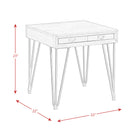 Boone 3PC Occasional Table Set-Coffee Table & Two End Tables