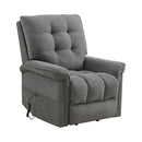Pecos Power Motion Lift Chair in 15337-2 Ribbit Charcoal
