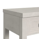 Avalanche 3PC Occasional Table Set in Antique White-Coffee Table, End Table & Sofa Table