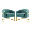 Esteem Accent Armchair Performance Velvet Set of 2