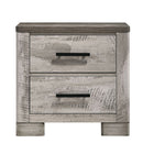 Millers Cove Nightstand Two-Tone Grey