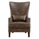 Kori (724) Chair w/Chrome Nails In Sierra Toffee