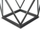 Riko End Table W/ Metal Leg