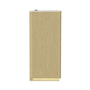 Cambrie Buffet with LED and Power in Off-White and Natural