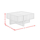 Martina Coffee Table in Grey