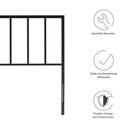 Tatum King Metal Headboard