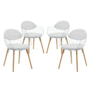 Basket Dining Set Set of 4