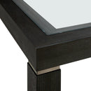 Elodie Counter Height Dining Set in Charcoal