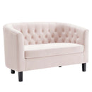 Prospect Performance Velvet Loveseat