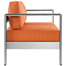 Shore Outdoor Patio Aluminum Loveseat