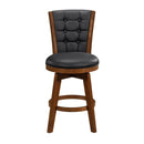 5505-24BKS - Swivel Counter Height Chair - Michael's Discount Furniture