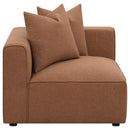 Jennifer Upholstered Corner Chair - Michael's Discount Furniture