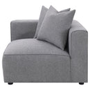 Jennifer Upholstered Corner Chair - Michael's Discount Furniture
