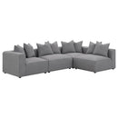 Jennifer Upholstered Corner Chair - Michael's Discount Furniture