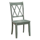 5516TLS - Side Chair, Teal - Michael's Discount Furniture