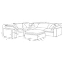 Raleigh Modular Sectional Sofa - Michael's Discount Furniture