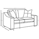 Ashlyn Loveseat - Michael's Discount Furniture