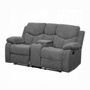 Kalen Motion Loveseat With Console - Michael's Discount Furniture