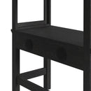 Hampton Kids Loft with Staircase and Desk with Speaker Bedroom Set