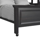 Hampton Kids Over Loft with Ladder and Desk with Speaker Bedroom Set