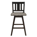 5602-24BKS2 - Swivel Counter Height Chair - Michael's Discount Furniture