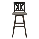 5602-29BKS1 - Swivel Pub Height Chair - Michael's Discount Furniture