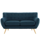 Remark Upholstered Fabric Loveseat