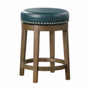 5681GEN-24 - Round Swivel Counter Height Stool, Green - Michael's Discount Furniture