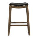 5682BLK-29 - 29 Pub Height Stool, Black - Michael's Discount Furniture