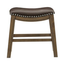 5682BRW-18 - 18 Dining Stool, Brown - Michael's Discount Furniture