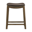5682BRW-24 - 24 Counter Height Stool, Brown - Michael's Discount Furniture