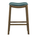 5682GEN-29 - 29 Pub Height Stool, Green - Michael's Discount Furniture
