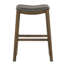 5682GRY-29 - 29 Pub Height Stool, Gray - Michael's Discount Furniture