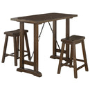 5686-32 - 3-Piece Pack Counter Height Set - Michael's Discount Furniture