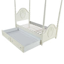 Twin Bed (Wooden Poster)
