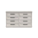 Avalanche 8-Drawer Dresser in Antique White