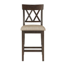 5716-24S2 - Counter Height Chair, Double X Back - Michael's Discount Furniture