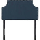 Laura Twin Upholstered Fabric Headboard