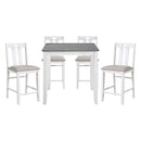 5744WH-36 - 5-Piece Pack Counter Height Set - Michael's Discount Furniture