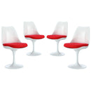 Lippa Dining Side Chair Fabric Set of 4