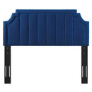 Alyona Channel Tufted Performance Velvet Full/Queen Headboard