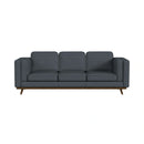 Venus Sofa with Cherry Finished Wooden Front